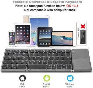B033 Mini Folding Bluetooth Keyboard