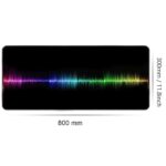 Colored Beats Gaming Mouse Pad