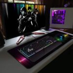 Colored Beats Gaming Mouse Pad