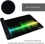 Colored Beats Gaming Mouse Pad