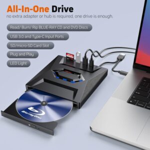 External DVD CD Drive USB 3.0 & Type C