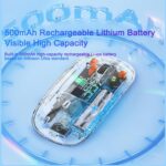 GR-133 Transparent Dual Mode Mouse