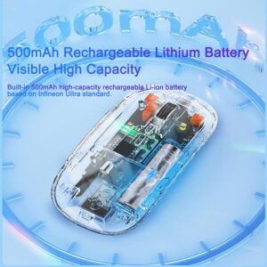 GR-133 Transparent Dual Mode Mouse