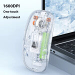 GR-133 Transparent Dual Mode Mouse