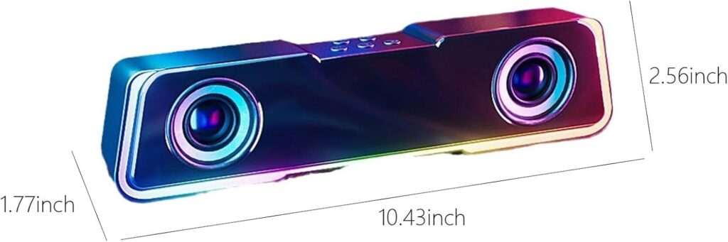 HalfSun RGB Bluetooth Speaker Soundbar
