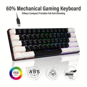 JEDEL KL69 60% Gaming Keyboard