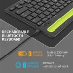 Rechargeable Dual Mode Tablet Keyboard