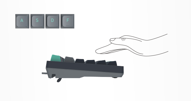 A4Tech Fstyler FS300 Mechanical Keyboard