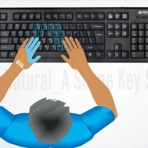 A4Tech KRS-85 A-Shape USB Keyboard