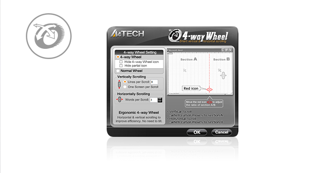 A4Tech OP-720S Silent Optical Mouse