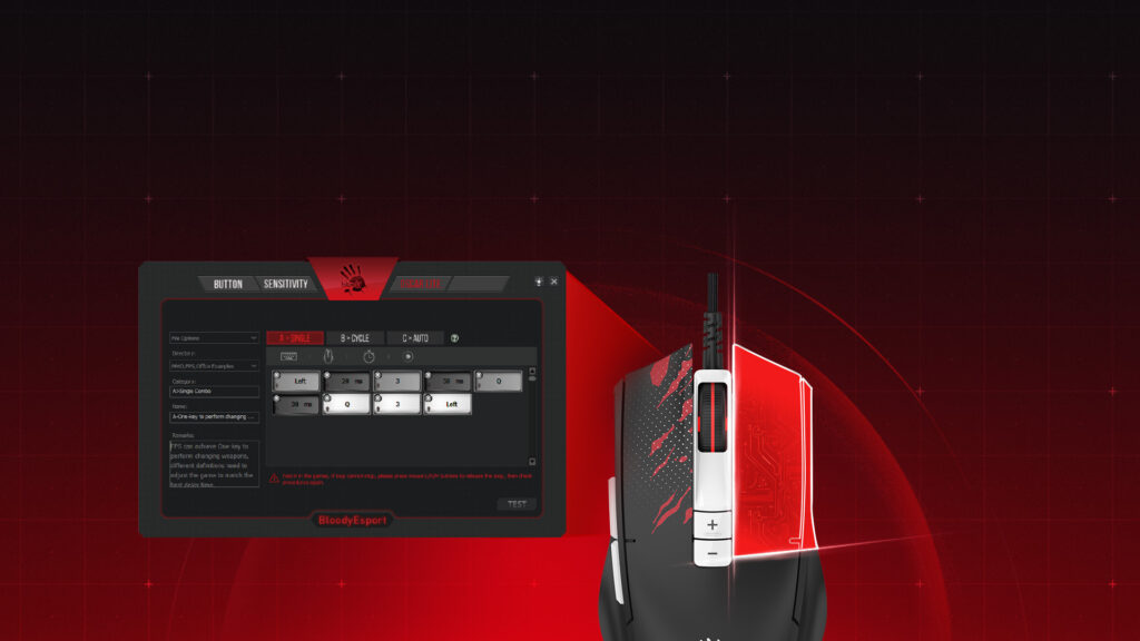 Bloody ES8 ESports Gaming Mouse