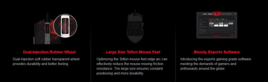 Bloody ES8 ESports Gaming Mouse