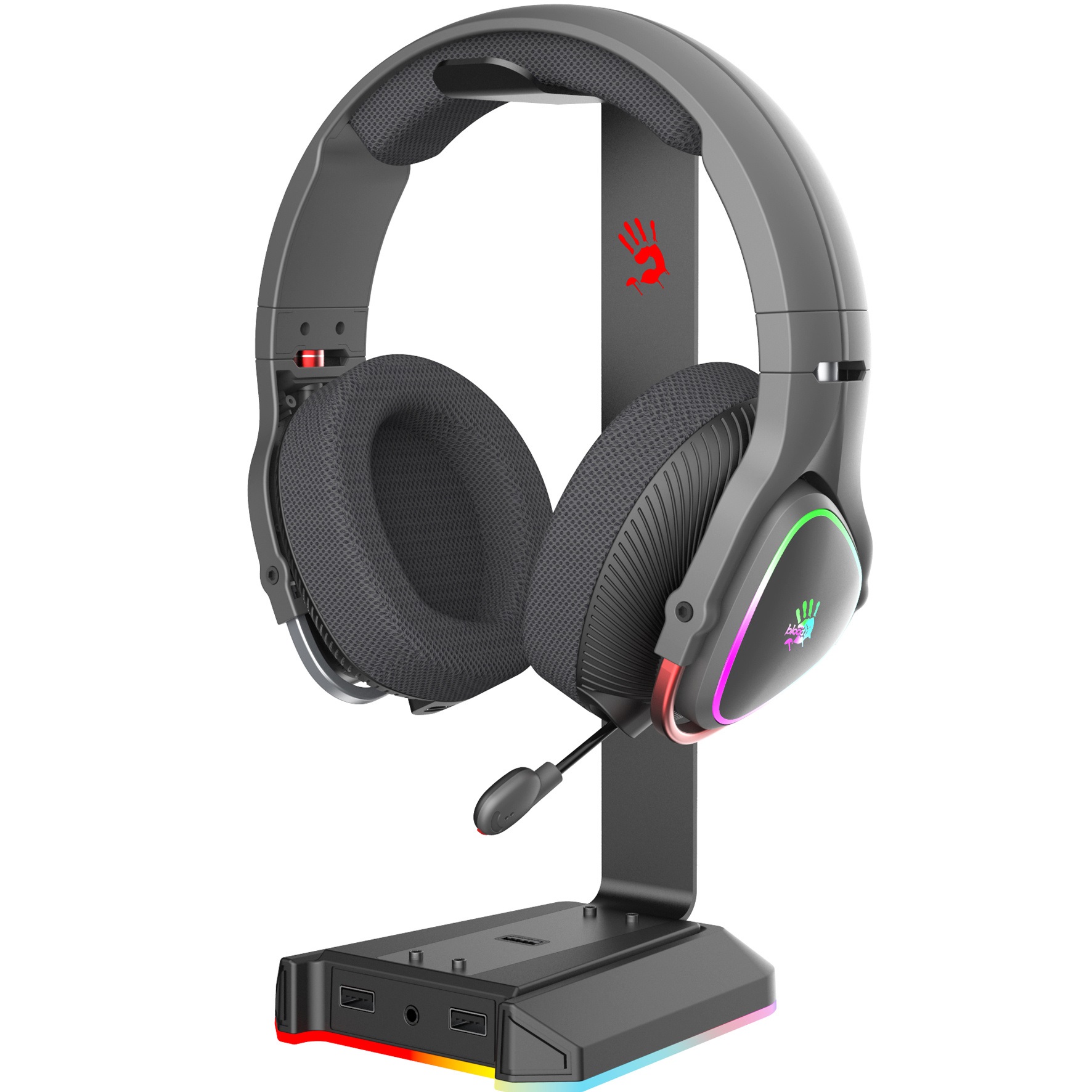 Bloody GS2 RGB Headset Stand Hub (1) Bloody GS2 RGB Headset Stand Hub
