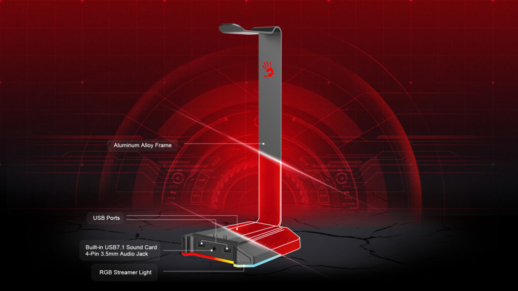 Bloody GS2 RGB Headset Stand Hub