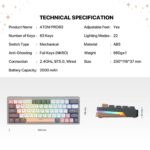 FANTECH ATOM PRO63 MK912 60% Keyboard Gaming Mechanical