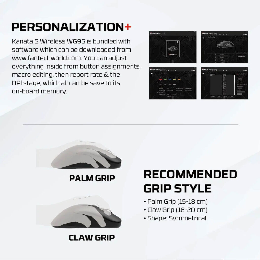 FANTECH KANATA-S WIRELESS Mouse