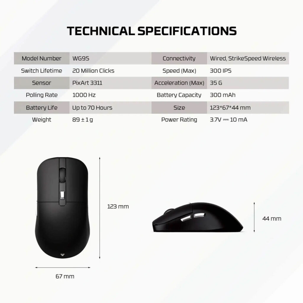 FANTECH KANATA-S WIRELESS Mouse