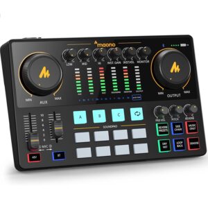 MAONO AME2 Audio Interface Mixer