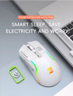 R8 1761 Rechargeable Dual Mode Mouse