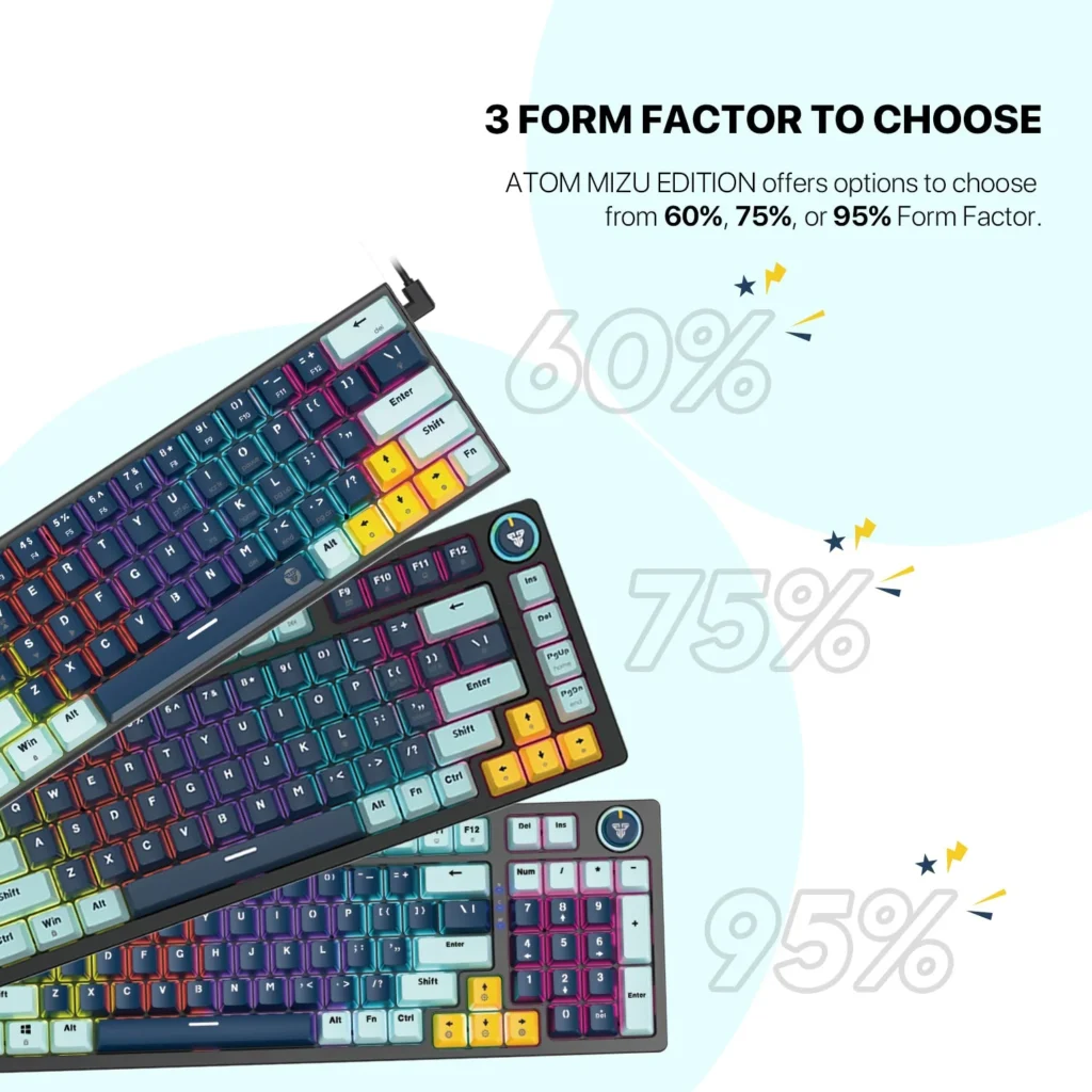 FANTECH ATOM63 MK874V2 60% Keyboard