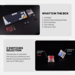 FANTECH ATOM81 MK875V2 75% Keyboard