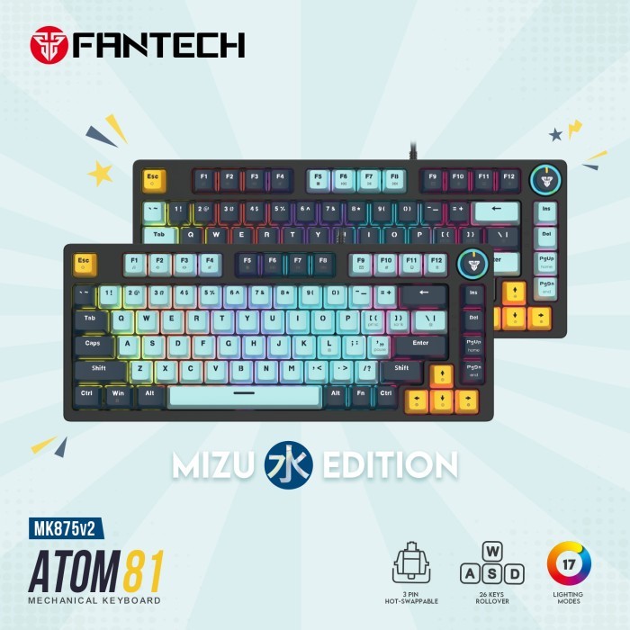 FANTECH ATOM81 MK875V2 75% Keyboard