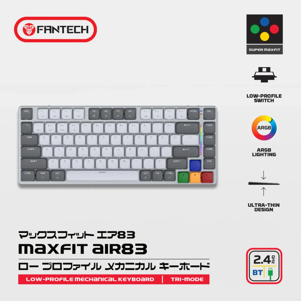 FANTECH MK915 Low Profile Mechanical Keyboard Air83