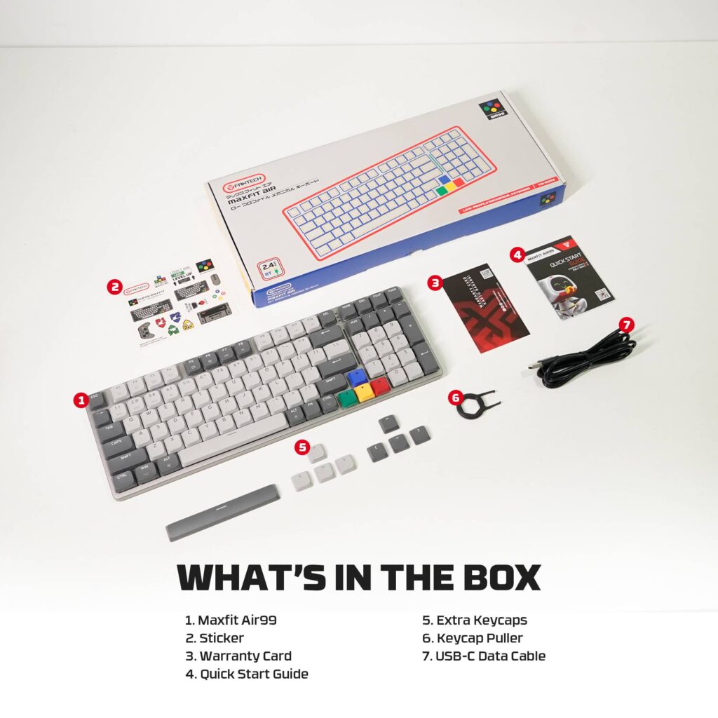 FANTECH MK916 Low Profile Mechanical Keyboard Air99