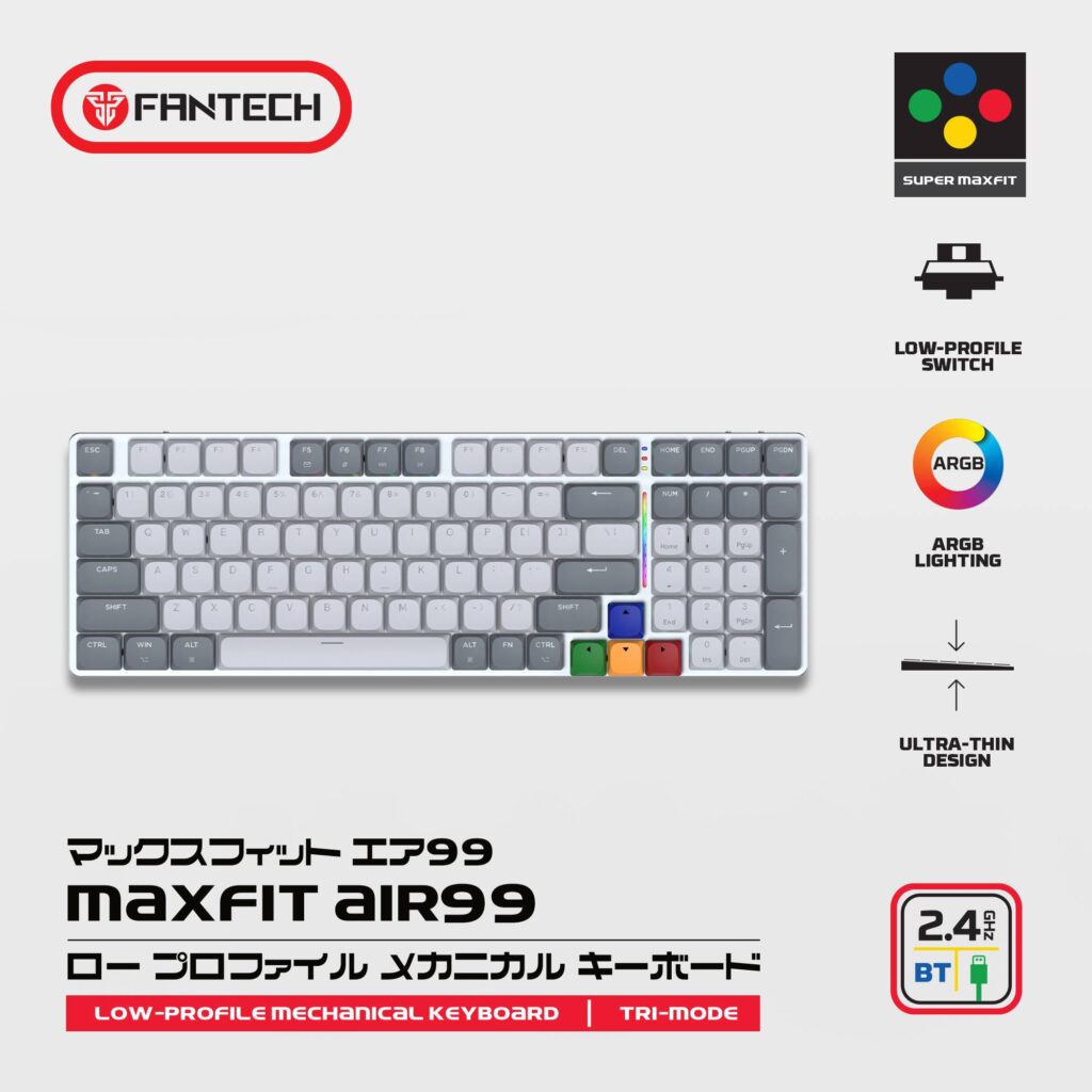 FANTECH MK916 Low Profile Mechanical Keyboard Air99