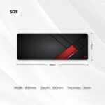 FANTECH VIGIL MP806 Desk Mat Control