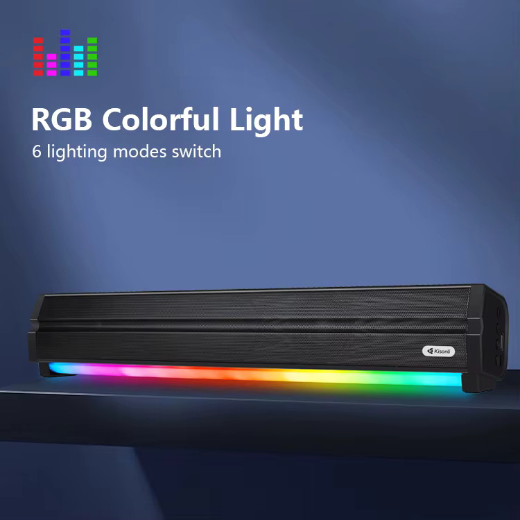 Kisonli LED-802 Bluetooth Soundbar Speaker