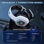 ONIKUMA B100 Tri-Mode Gaming Headset