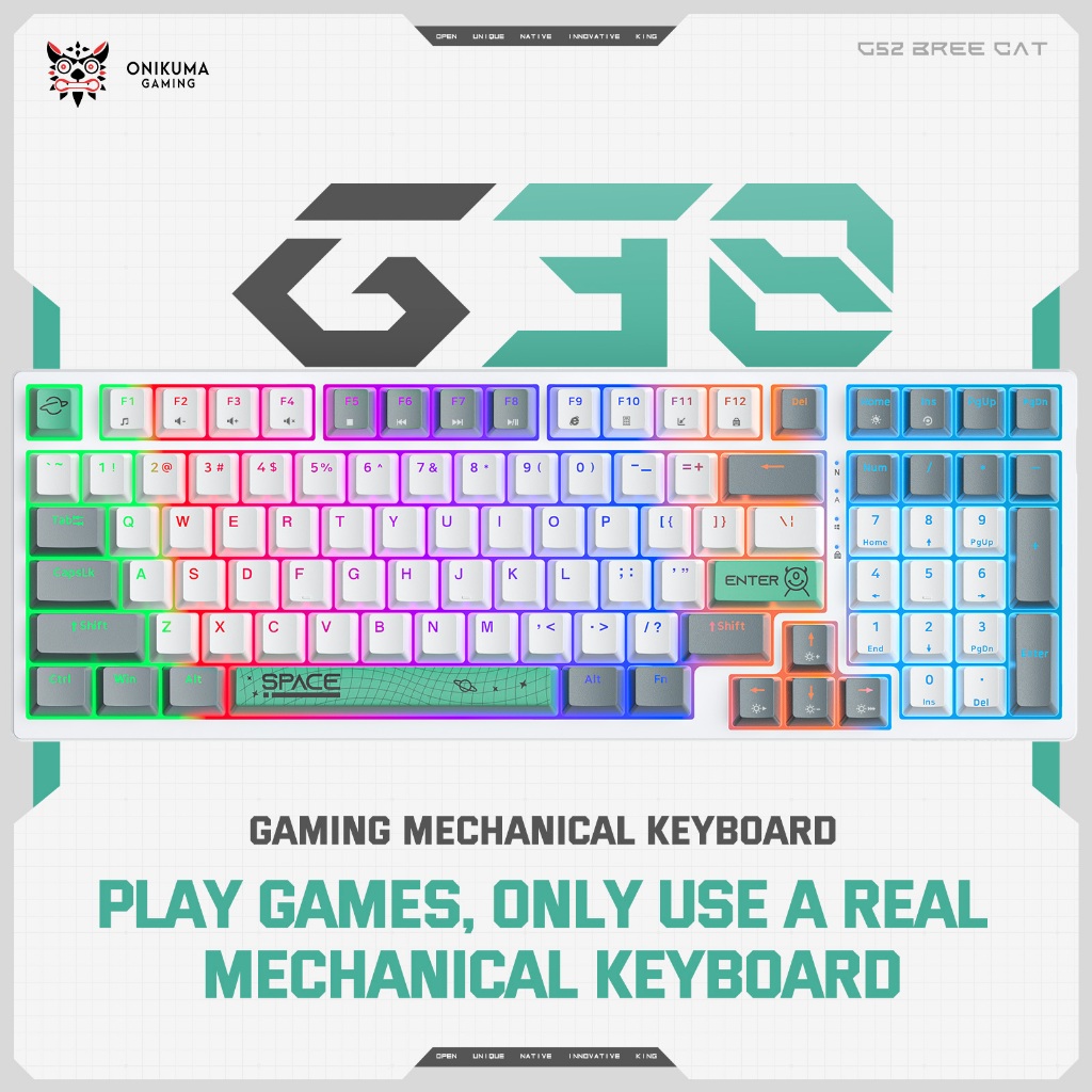 Onikuma G38 Gaming Mechanical Keyboard