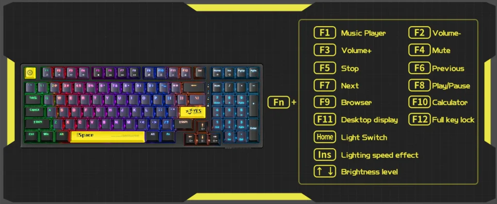 Onikuma G38 Gaming Mechanical Keyboard