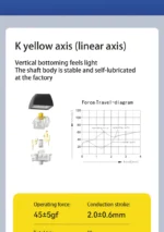 AIGO A68 Tri-mode Gaming Mechanical Keyboard