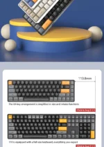 AIGO A68 Tri-mode Gaming Mechanical Keyboard