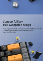 AIGO A68 Tri-mode Gaming Mechanical Keyboard