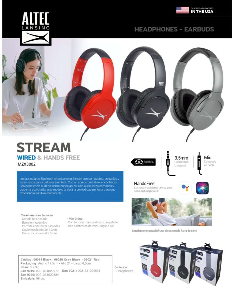 Altec Lansing MZX3002 Gaming Headphone