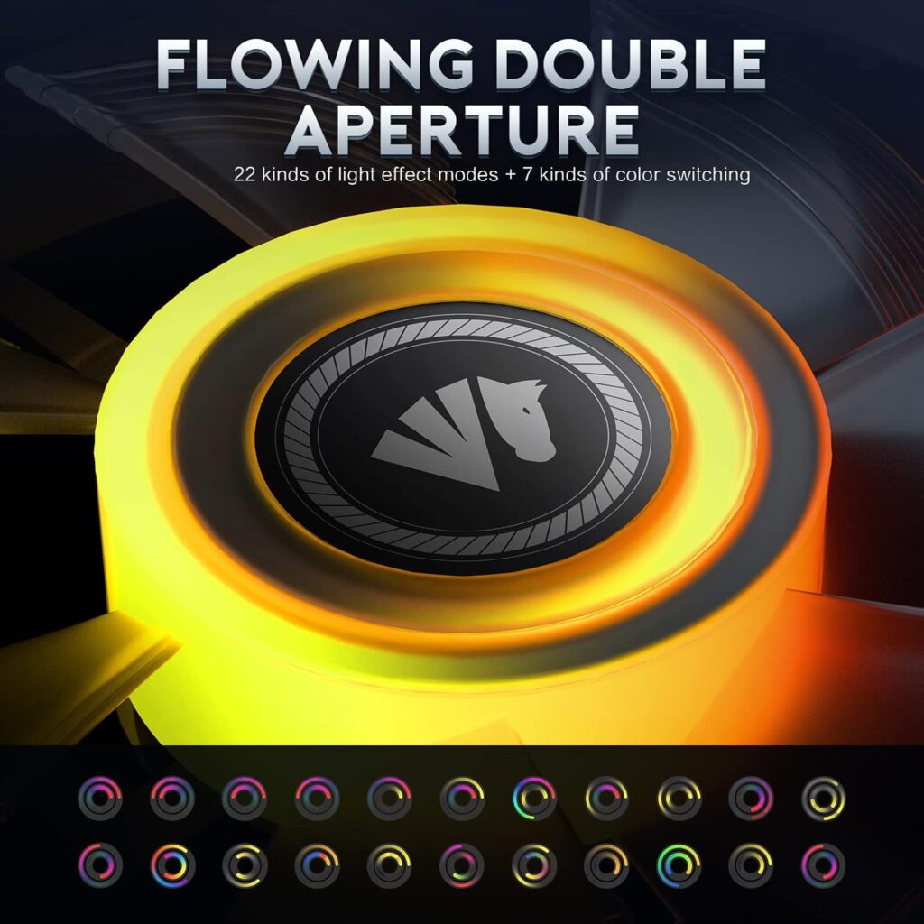 Asiahorse Fish-Bone ARGB Case Fan Kit