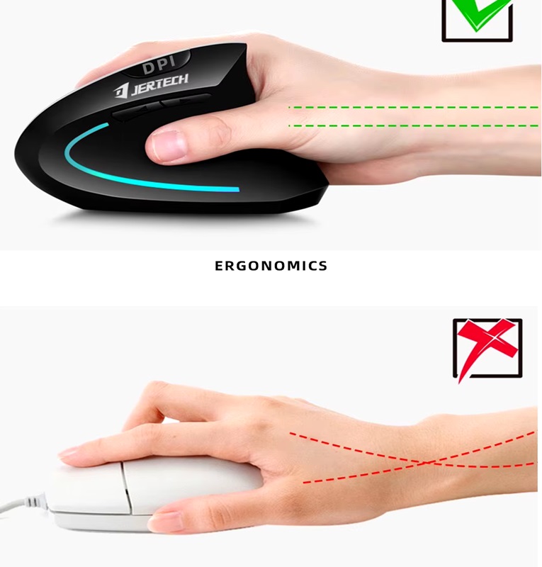 Jertech JR322 Vertical Mouse