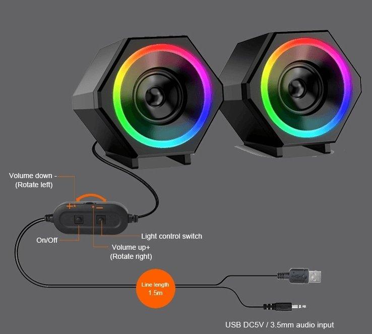 Kisonli L6060 Multimedia Speaker