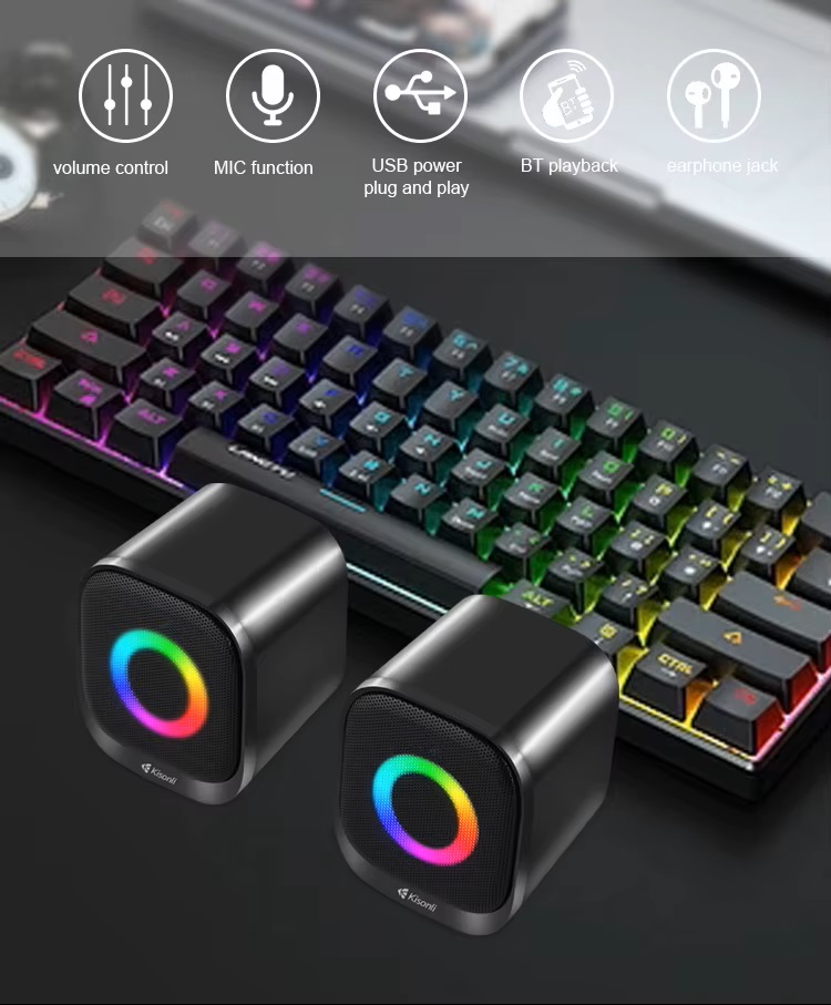 Kisonli X29 Bluetooth USB Wired Speaker