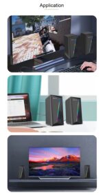 Kisonli X30 Multimedia Speaker Wired RGB