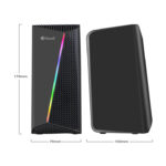 Kisonli X30 Multimedia Speaker Wired RGB