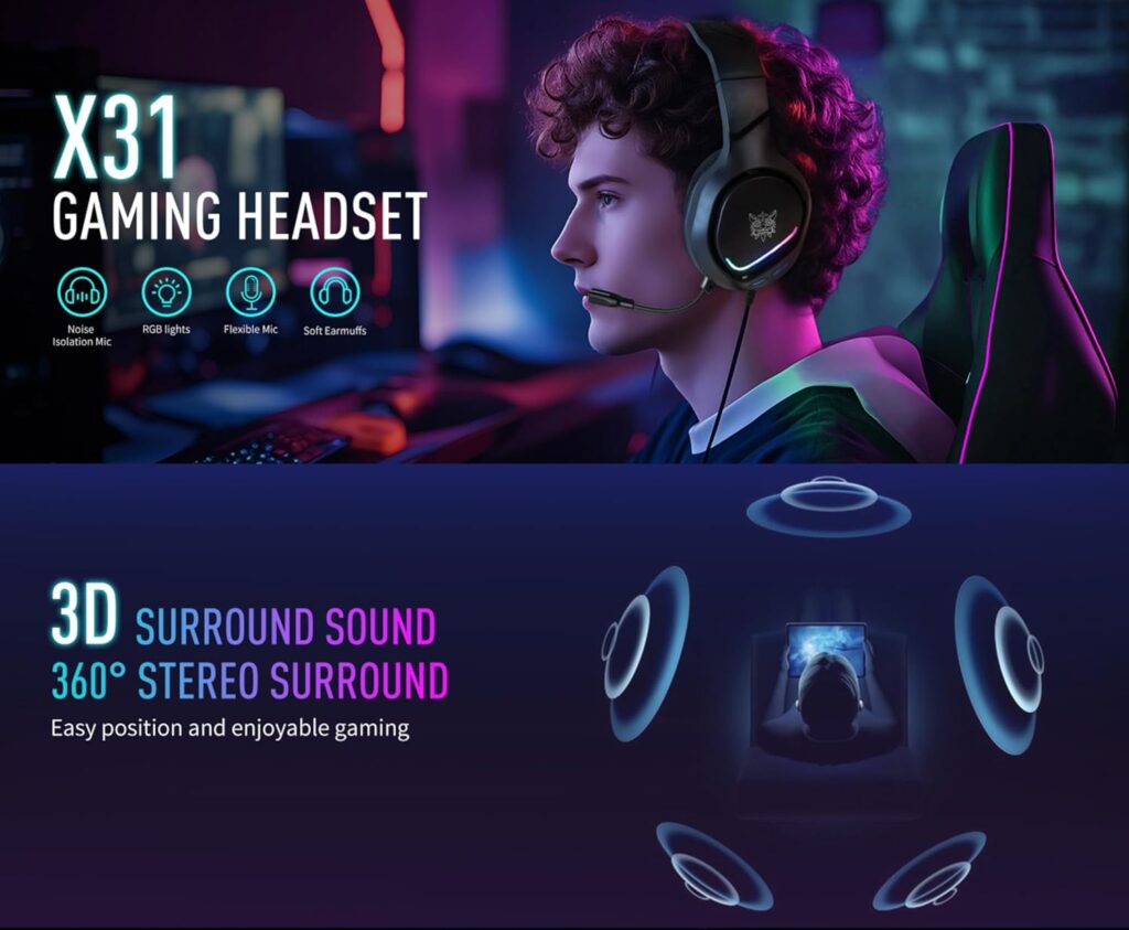 ONIKUMA X31 Gaming Headset