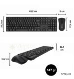 Philips C501 Wireless Combo Keyboard Mouse