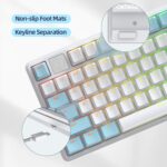 JeDEL WKL102 Wireless Gaming Mechanical Keyboard