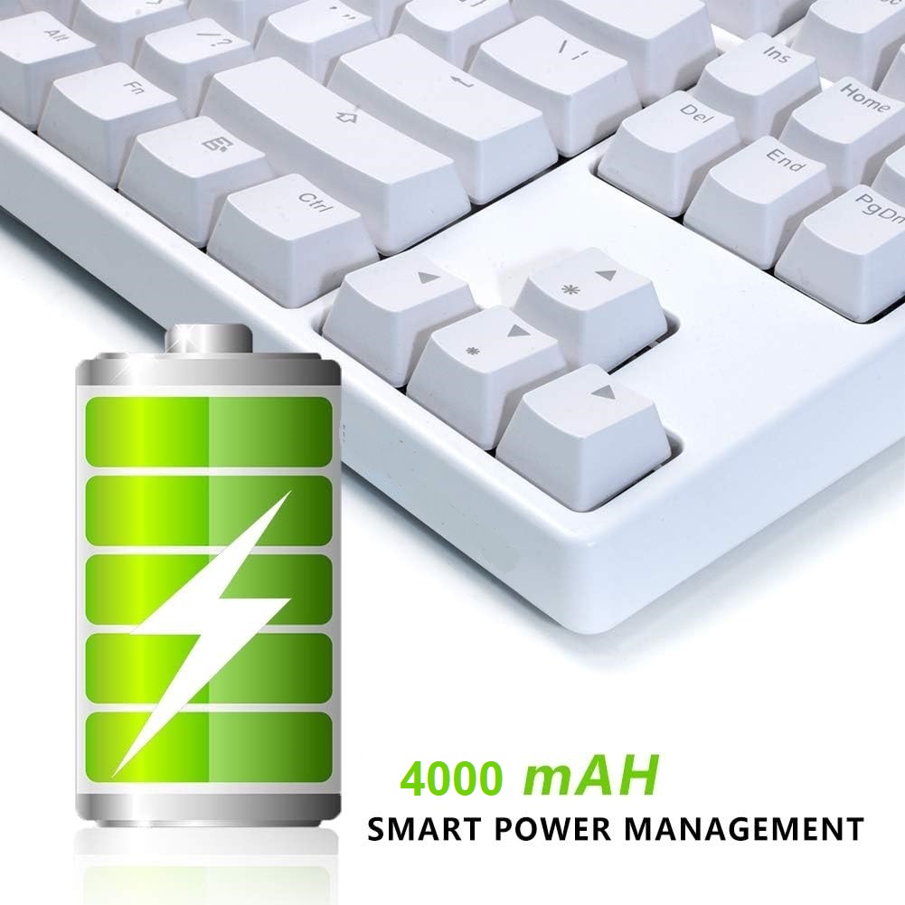 JeDEL WKL102 Wireless Gaming Mechanical Keyboard