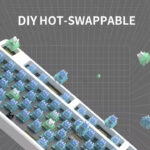 JeDEL WKL102 Wireless Gaming Mechanical Keyboard