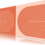 Orange Boho Lines Mouse Pad Gaming 
